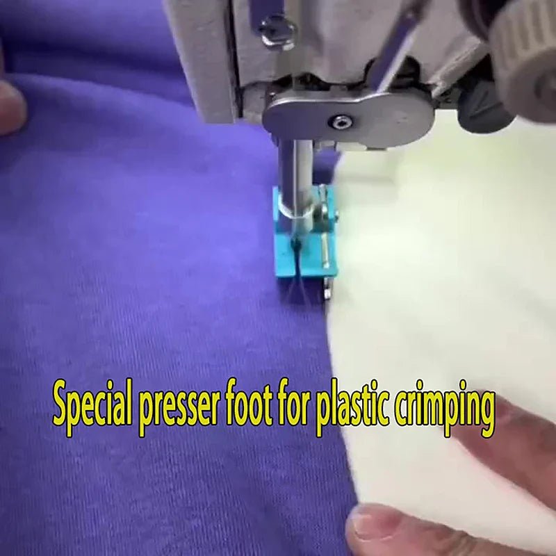 SewMaster SP-18 Kanten-Nähfuß | Präzises Nähen | Robuste Kunststoff-Metall-Kombination