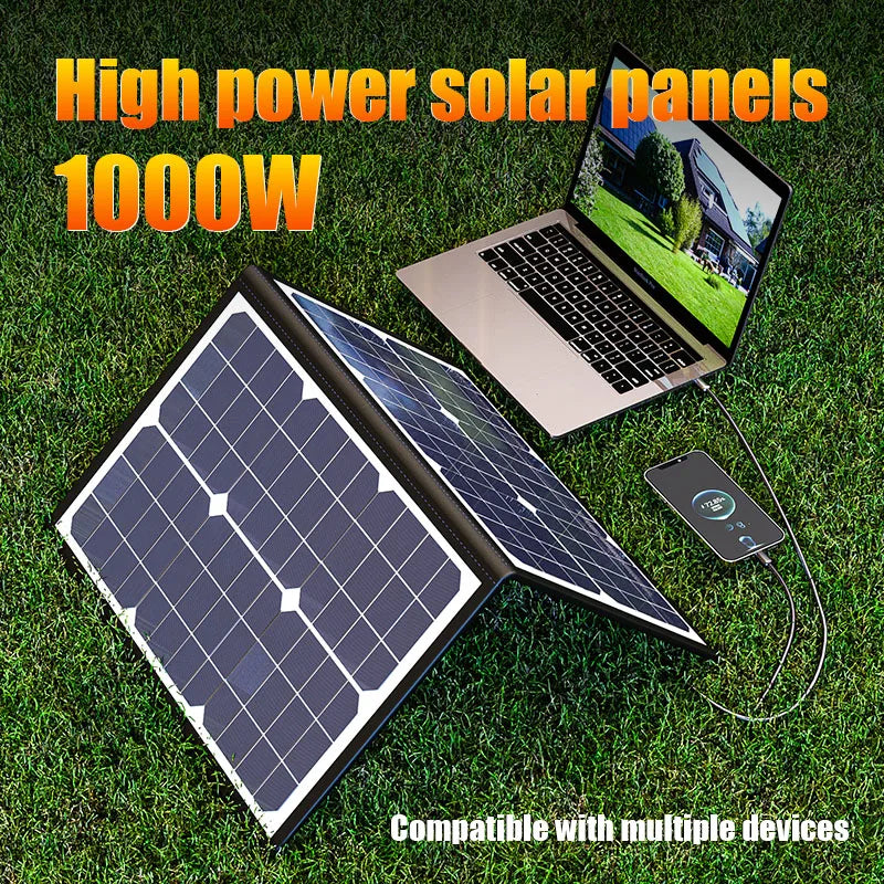 Suncraft ProCharge 1000 | Faltbares Solarpanel | 1000W | MPPT & USB-C Power