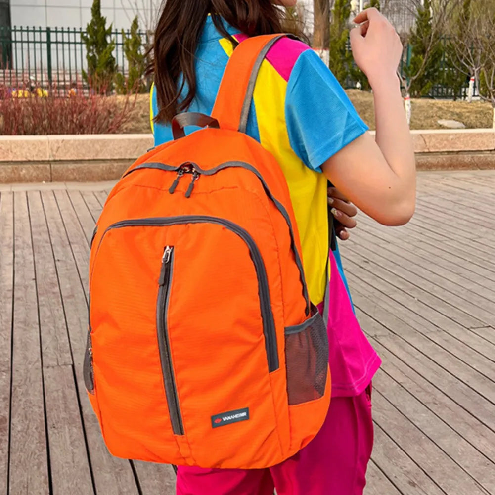 Trekparo | Outdoor-Rucksack | Ultraleicht & Wasserabweisend | Mit Versteckter Diebstahlschutz-Tasche