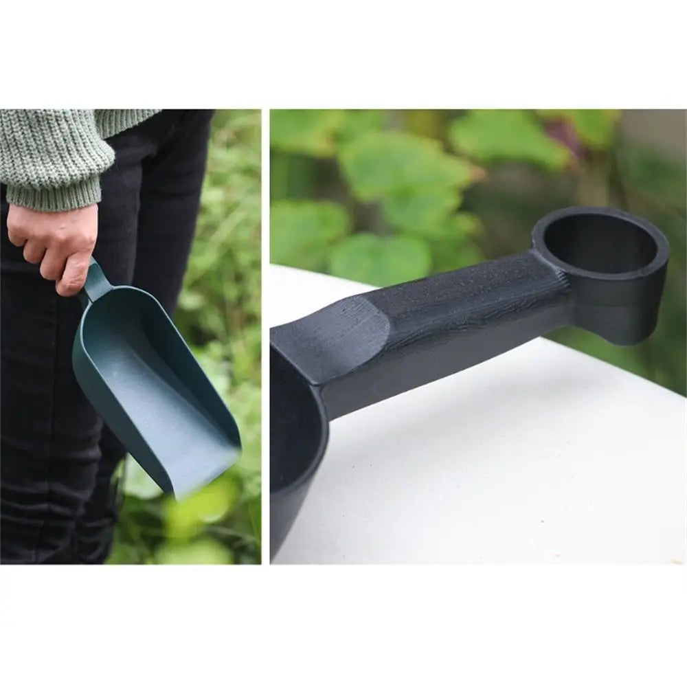 GardenPro ErgoScoop | Ergonomische Gartenschaufel | Leicht & Verstärkt | Für Erde, Sand & Dünger