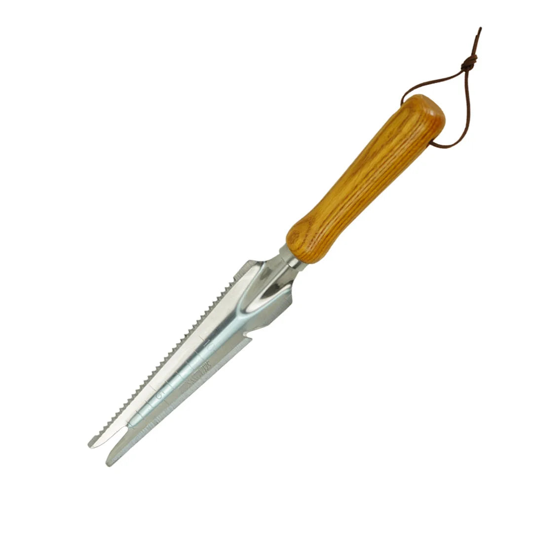 GardenPro | Handschaufel Edelstahl | Ergonomischer Buchenholzgriff | Vielseitig Einsetzbar