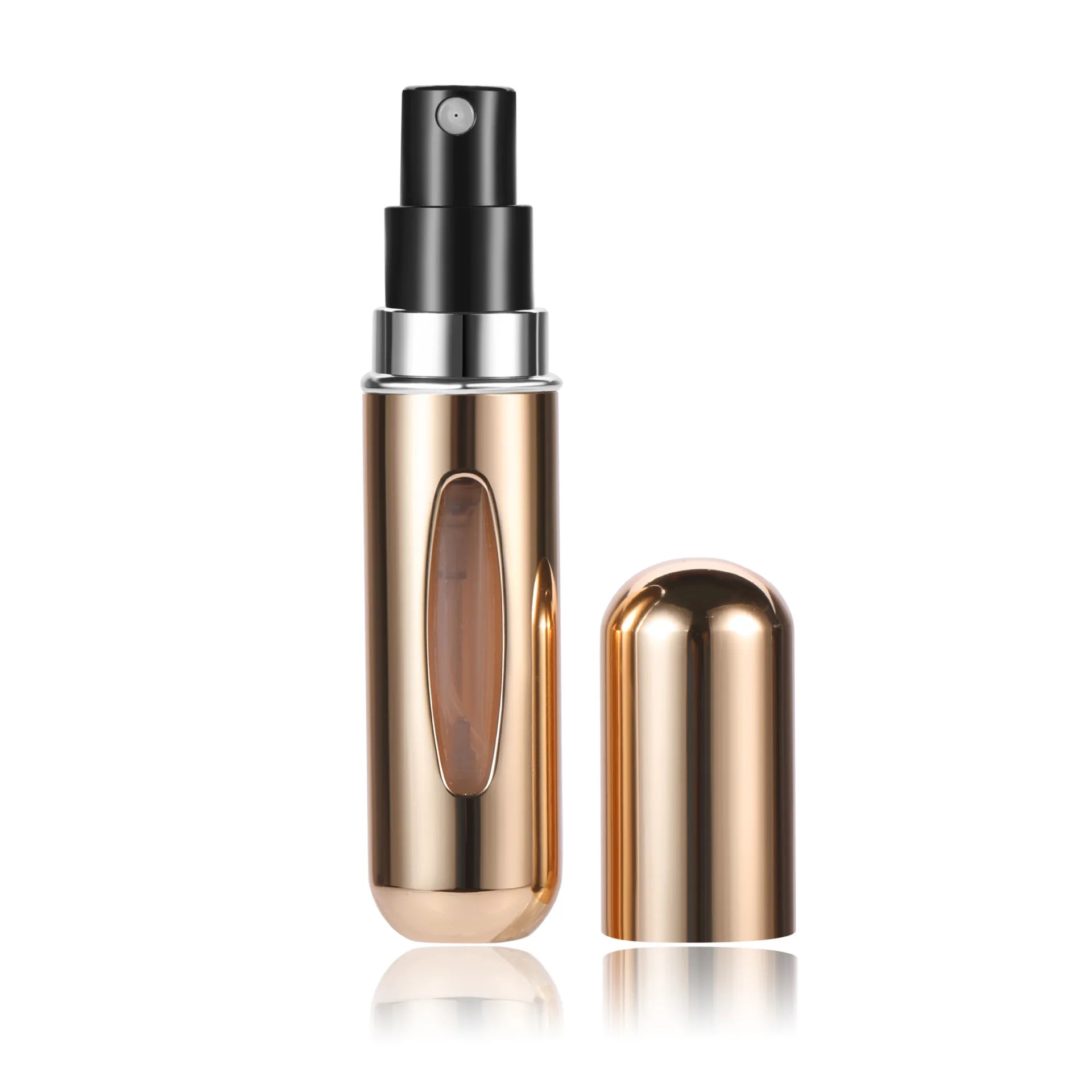 Travessy Reise Flasche | Nachfüllbar & Auslaufsicher | 5ml Mini-Format | Für Parfüm & Serum