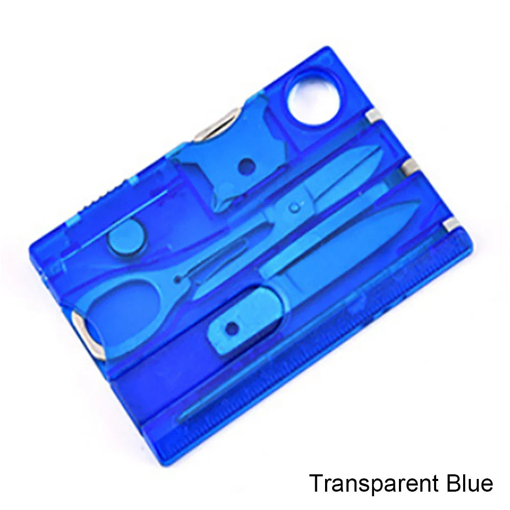 MultiEdge | Multitool Karte 12in1 | Kompakt & Tragbar | Für Outdoor & Notfälle