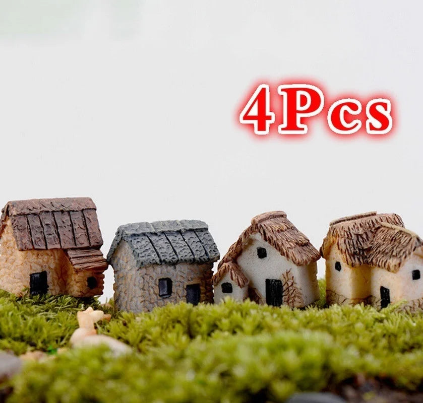 FairyNest | Miniaturhaus Set | Detailreich & Kreativ | Für Feengärten & DIY-Projekte