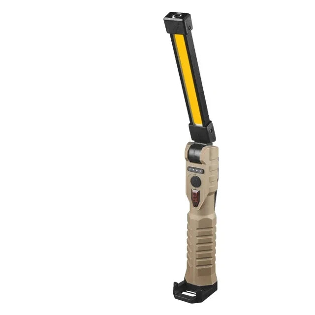 LumenGuard FlexBeam | 7 Lichtmodi | Wiederaufladbar & Magnetisch | 4000mAh Akku