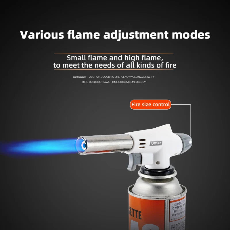 FlareMax JetFlame | Hochtemperatur-Gasbrenner | 1350 °C Flamme | Für Küche & Outdoor