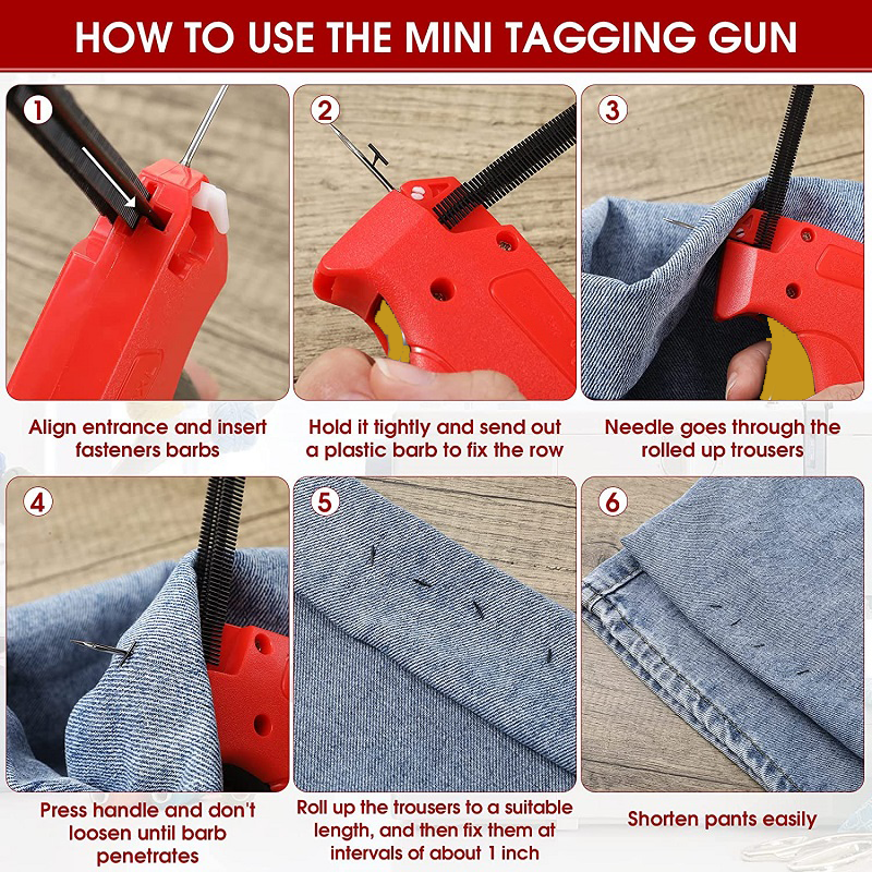 TagFix – Müheloses Befestigen von Stoffen ohne Nähen!