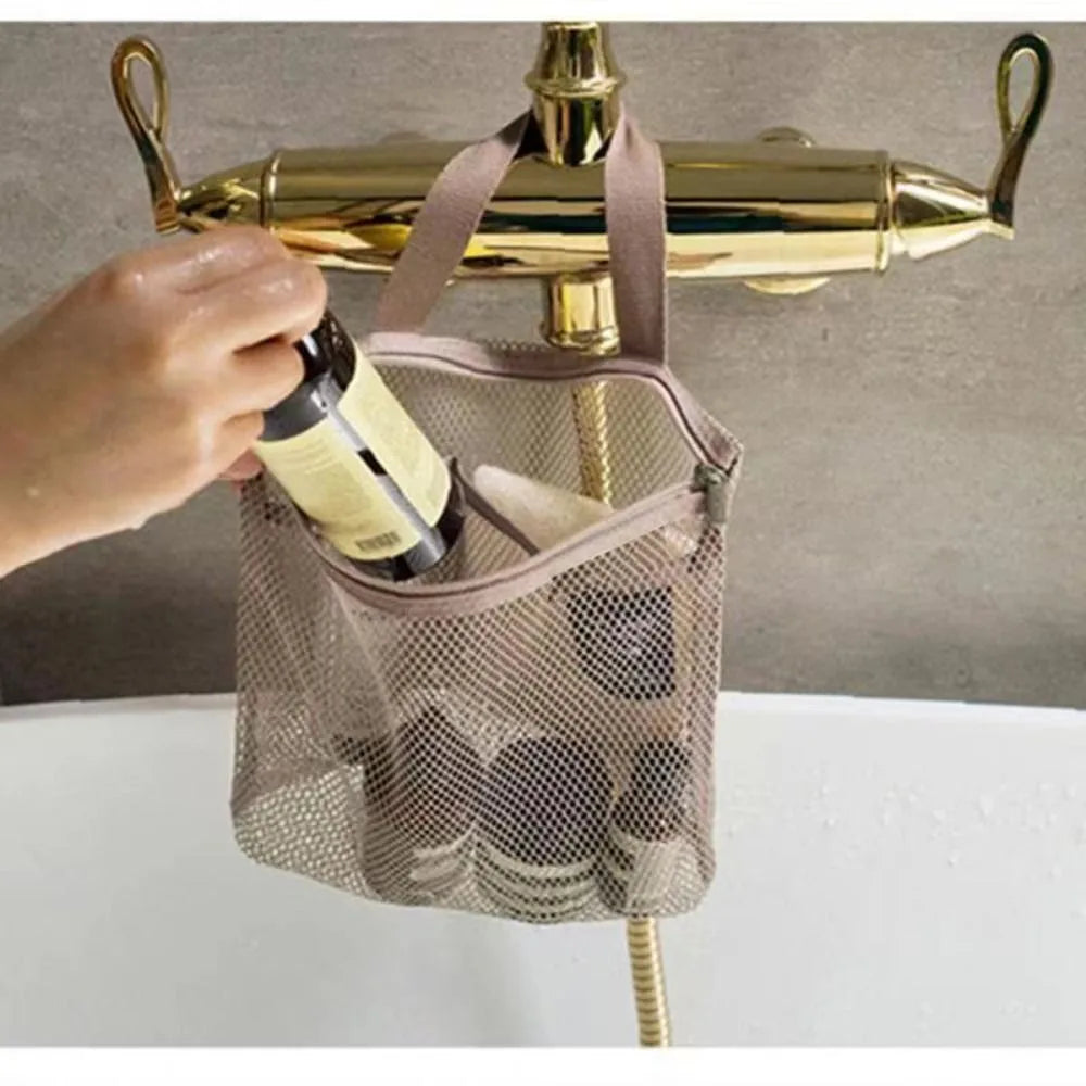 DryPack | Netz-Tasche für Strand, Dusche & Reisen | Schnelltrocknend, leicht & vielseitig | Perfekte Aufbewahrung für Pflegeartikel & Zubehör