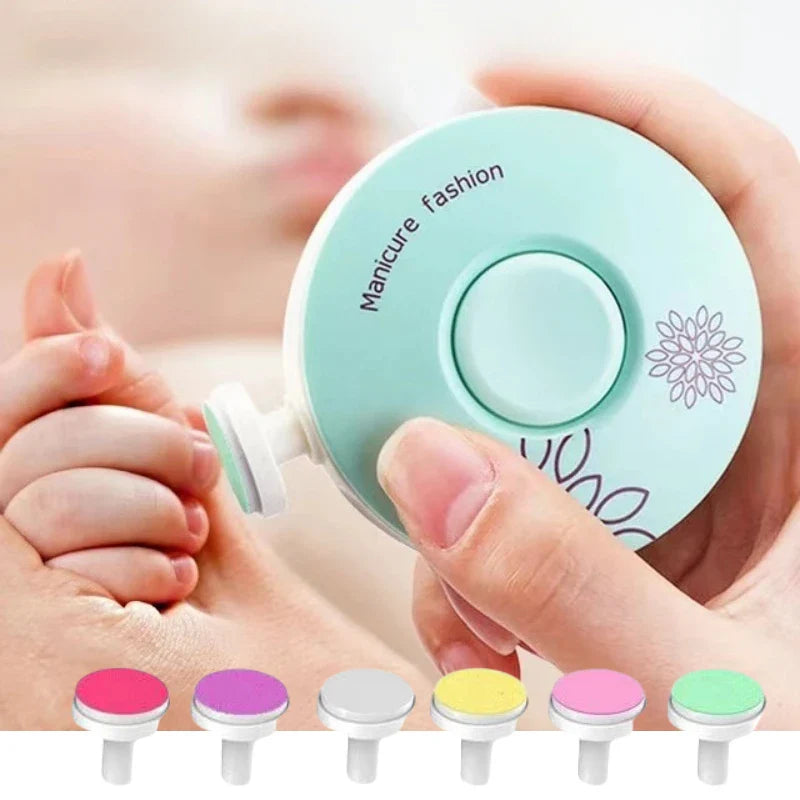 Mimilux | Elektrischer Nageltrimmer | Sanft & sicher | Für Babys & Kleinkinder