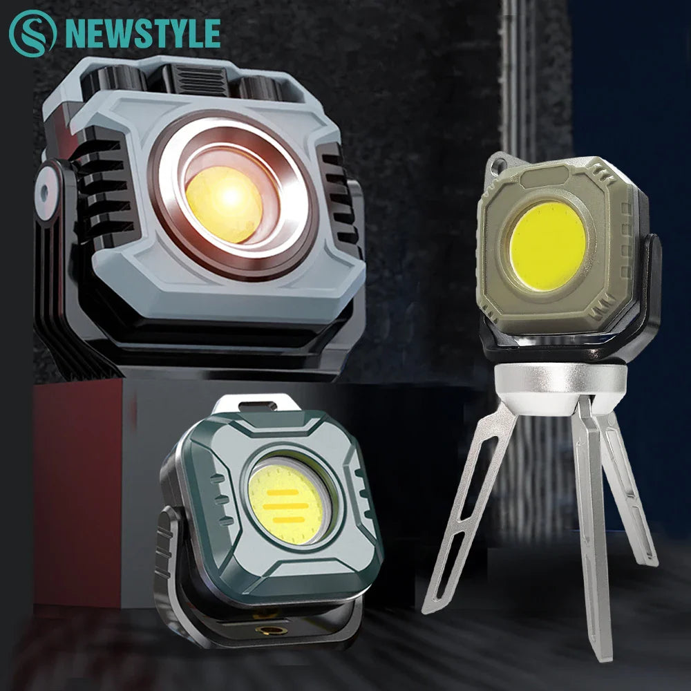PowerLux Arbeitsleuchte | 1500 Lumen | Magnetisch & Flexibel | Mit Timer & Spotlicht