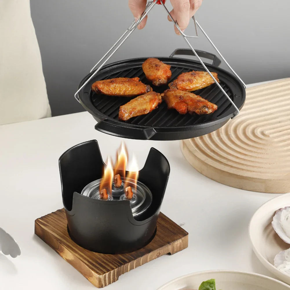ZenGrill | Mini-Holzkohlegrill | Rauchfrei & Kompakt | Ideal für Balkon & Camping | Perfekte Hitzeverteilung
