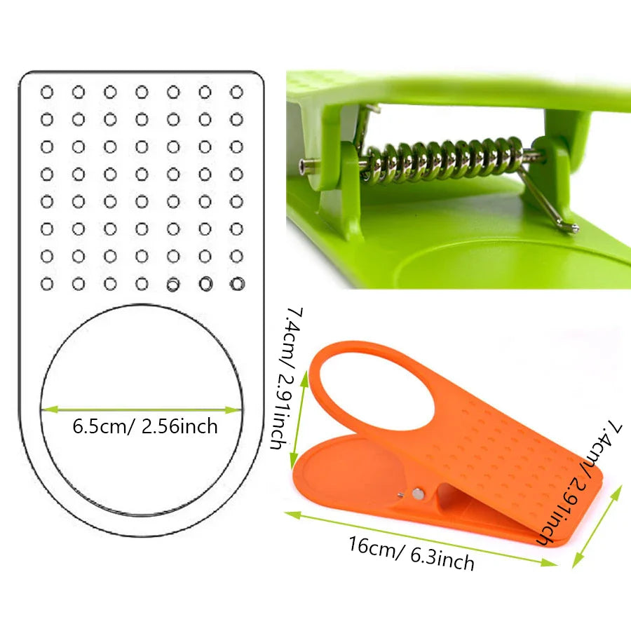 DeskGrip Holder | Tisch-Getränkehalter mit Clip | Platzsparend & Sicher | ABS Kunststoff