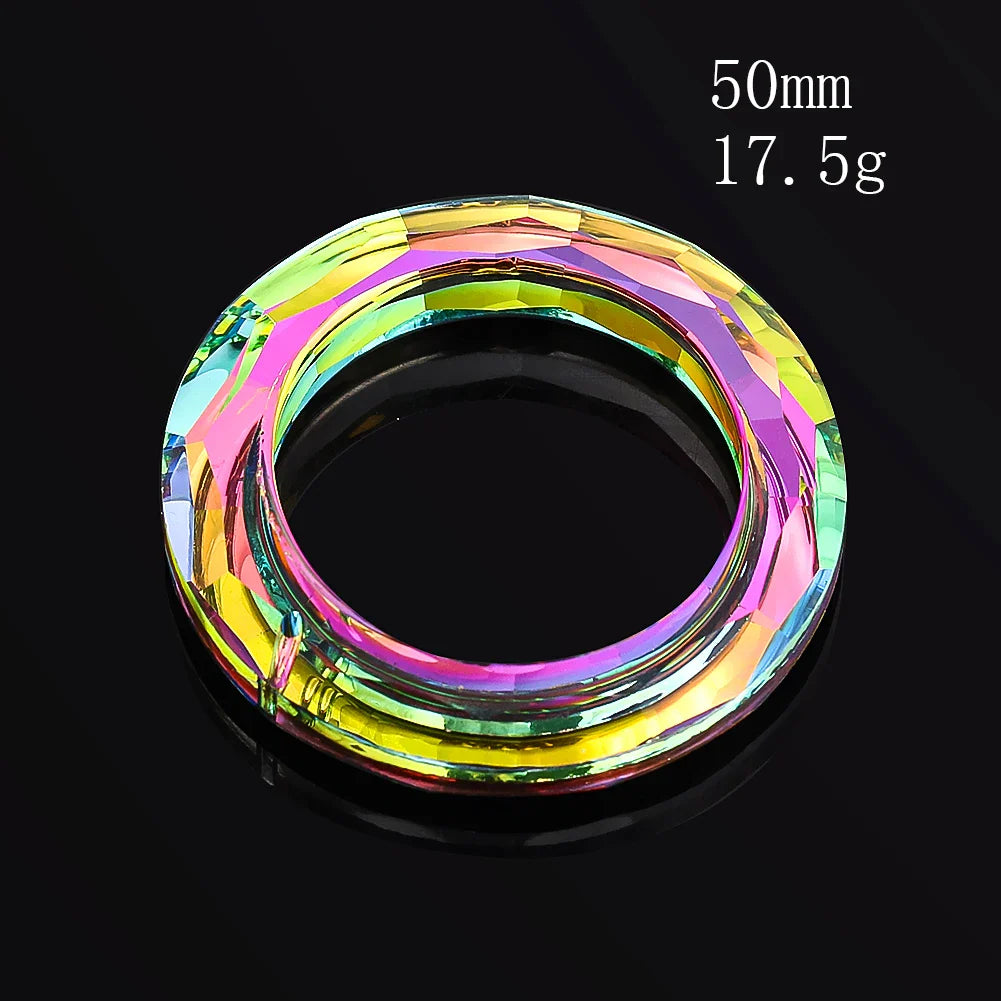 PrismaGlow Crystal | Glas-Suncatcher für Regenbogen-Lichtspiele | Dekoration für Fenster & Garten