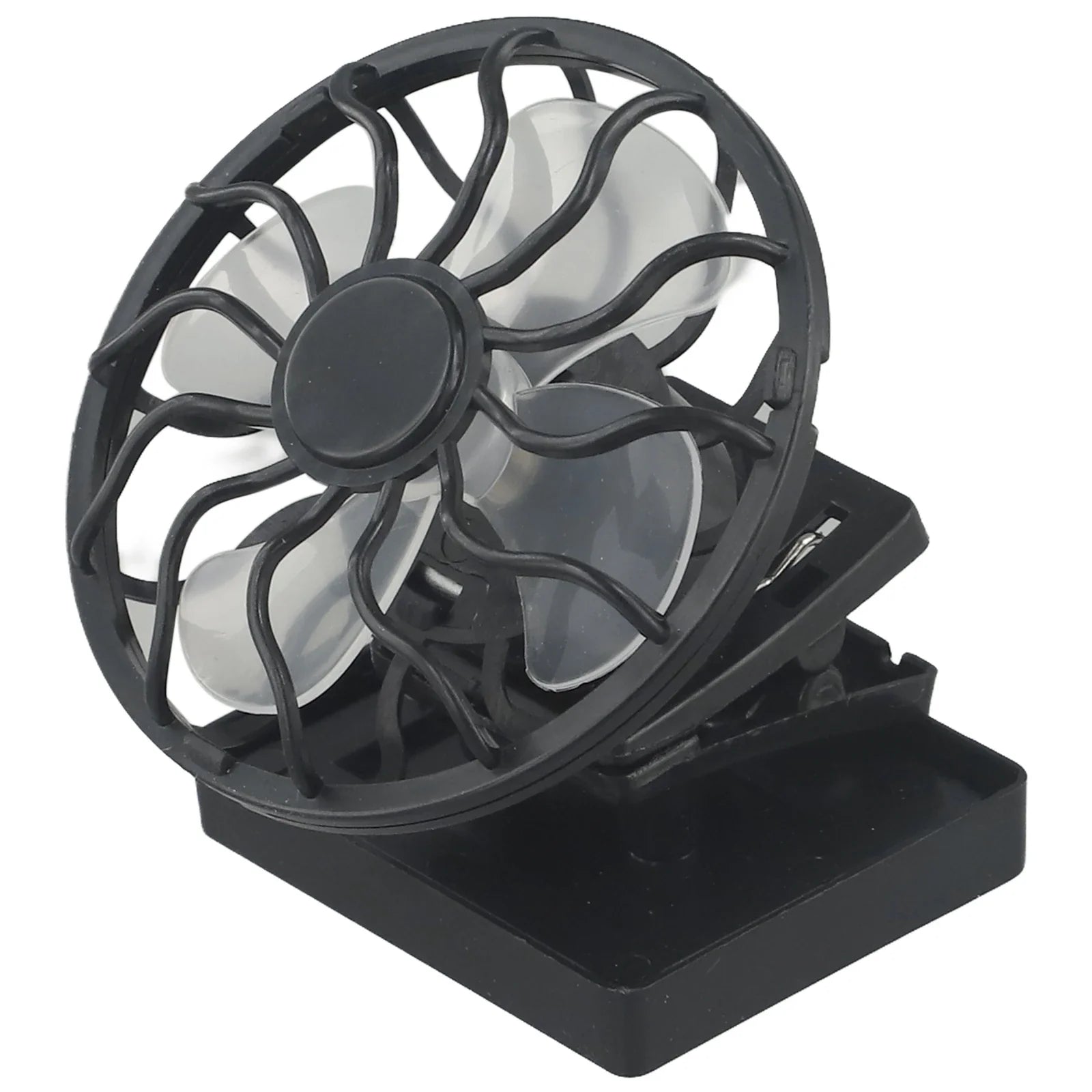 SunBreeze ClipFan | Solarbetriebener Lüfter | Kompakt & Tragbar | Für Outdoor-Aktivitäten