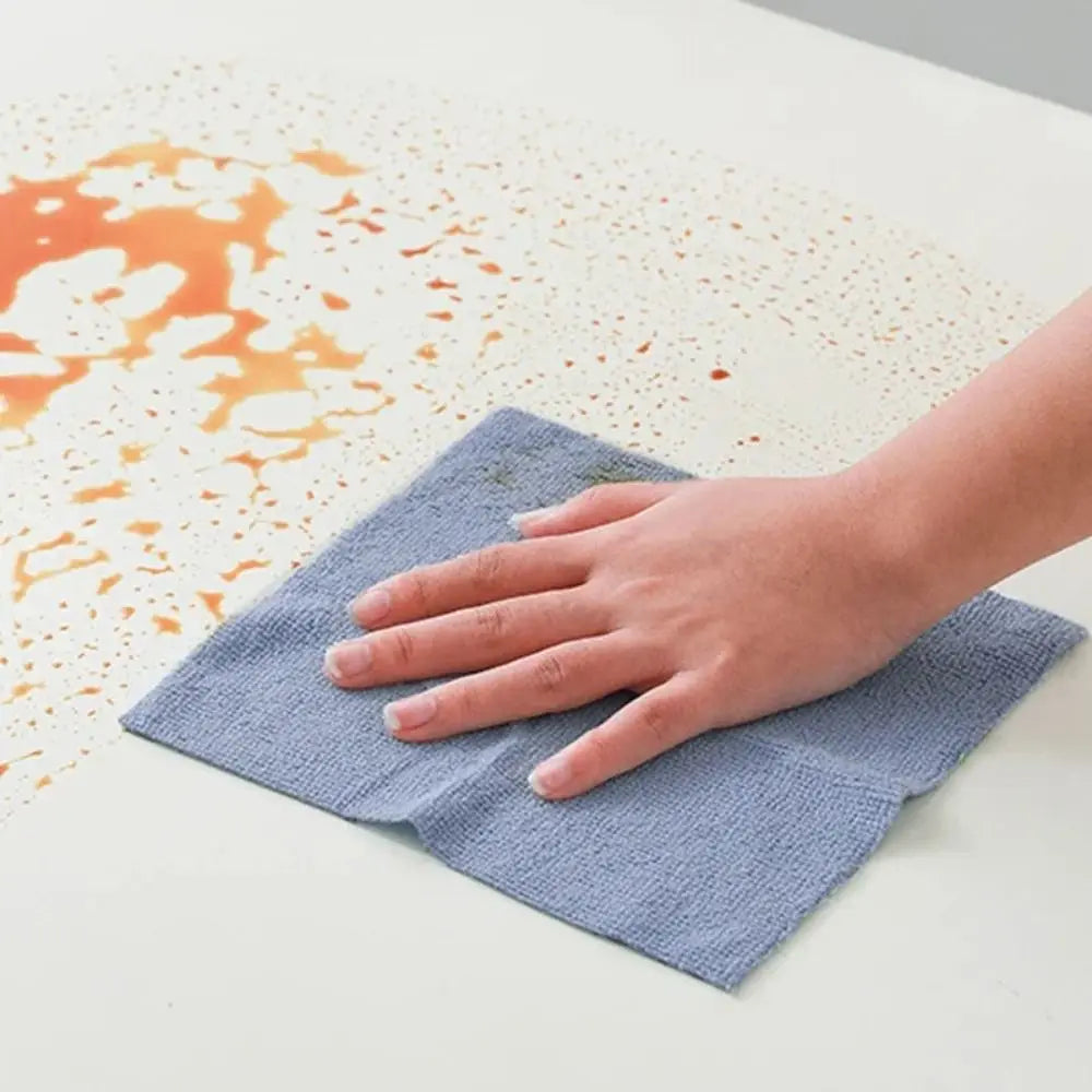 EcoTissu Rolle | Mikrofasertücher Wiederverwendbar | 20 Blatt | Waschbar & Fusselfrei