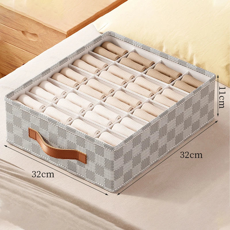SpaceMax Organizer-Box | Faltbar & Platzsparend | Robustes Design | Perfekt für Schubladen