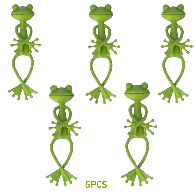 FroggiFix | Pflanzenhalter im Froschdesign | Dekorativ & Funktional | Für Garten & Balkon