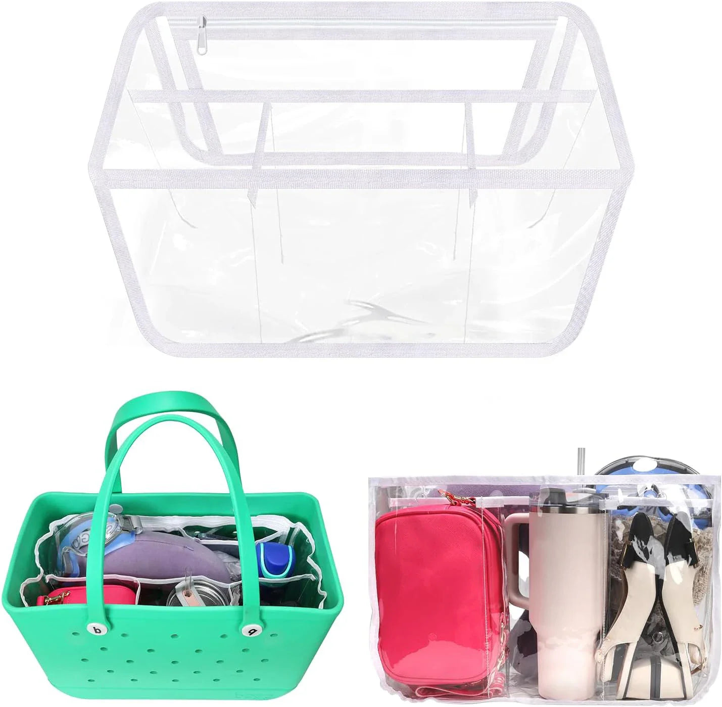 StrandProfi Tasche-Organizer | Wasserfest & Leicht | Perfekte Ordnung für jeden Ausflug