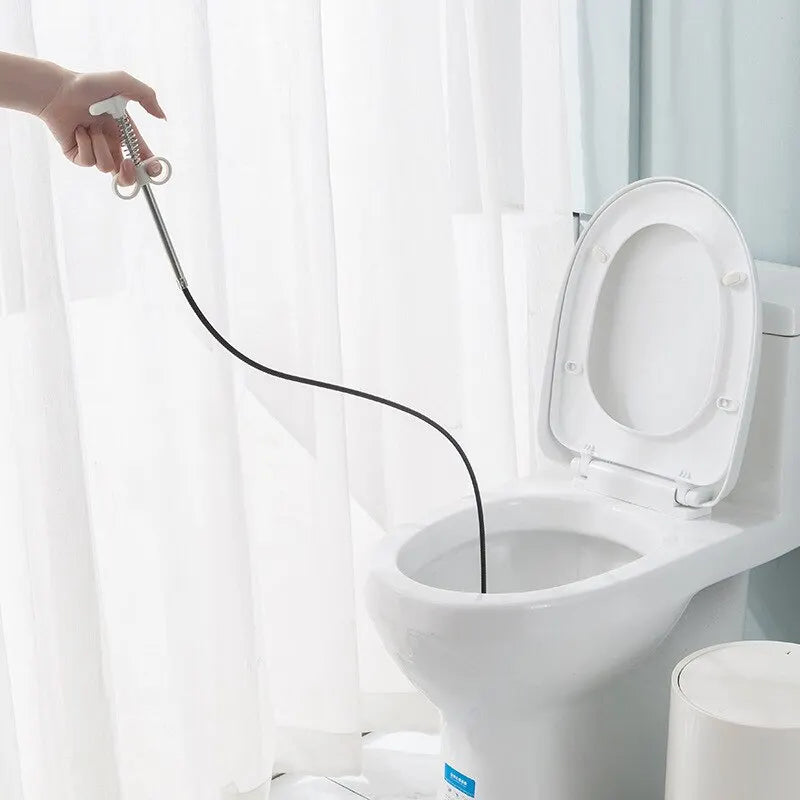 PipeClear Pro | Rohrreinigungsspirale | Umweltfreundlich & Flexibel | 160cm Länge