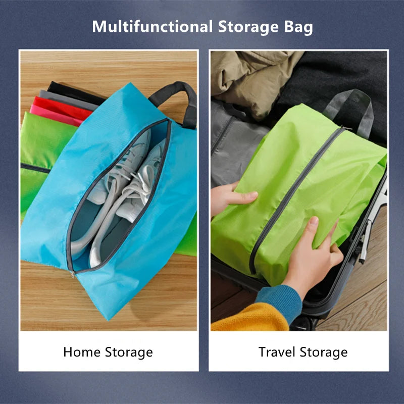 ShoeGuard TravelBag | Schuhbeutel Reise & Zuhause | Staub- & Wasserabweisend | Mit Reißverschluss