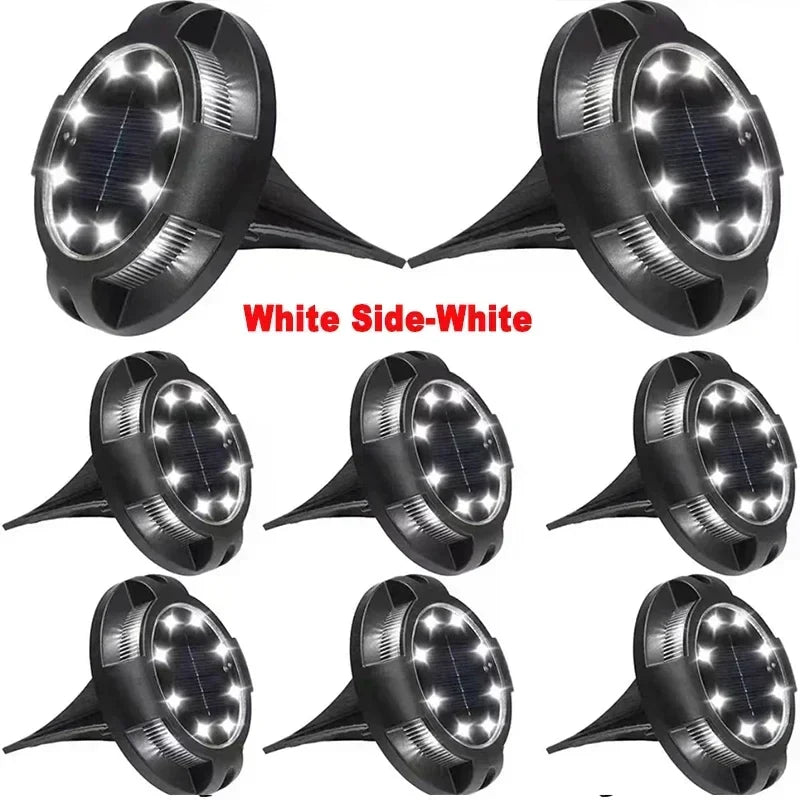 GlowPath SolarLight | 12 LEDs | Automatischer Lichtsensor | Wetterfest & Robust
