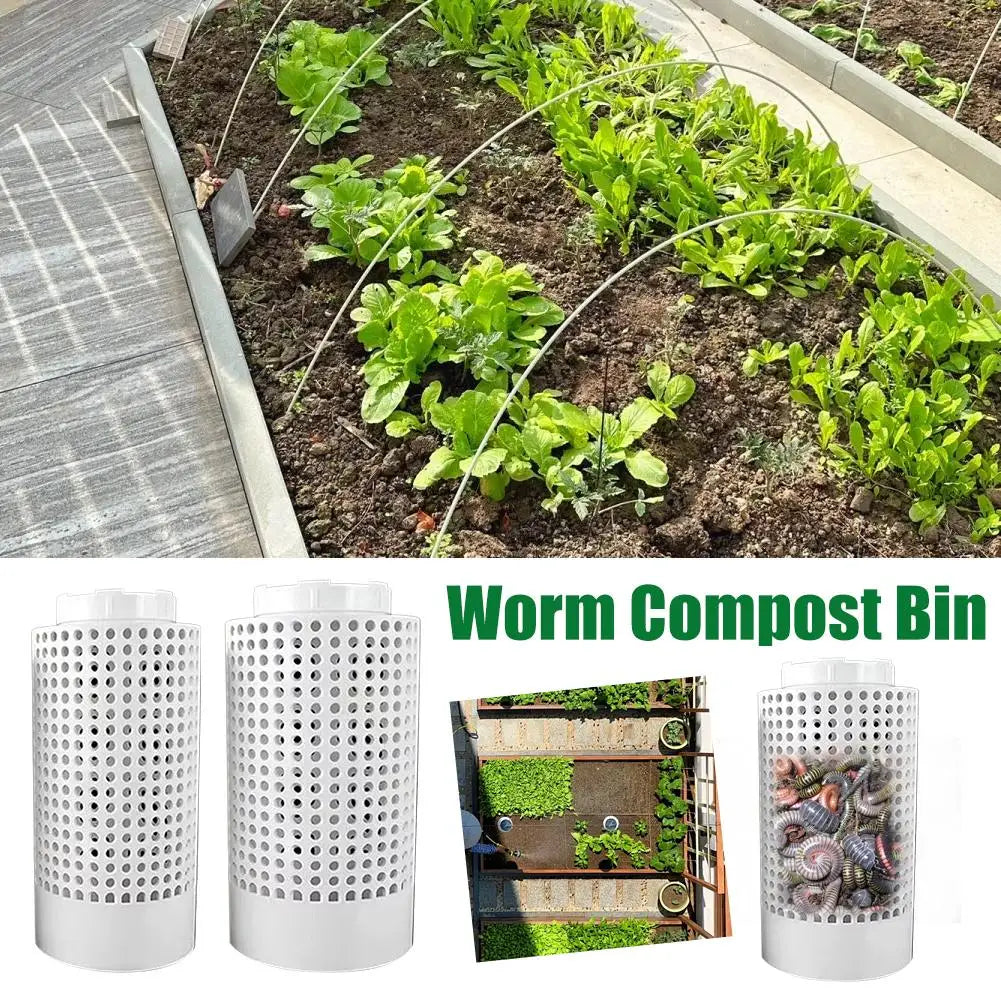 EcoGrow Wurmkomposter | Effizient & Platzsparend | Für Küche, Balkon & Garten | Nachhaltige Kompostierung