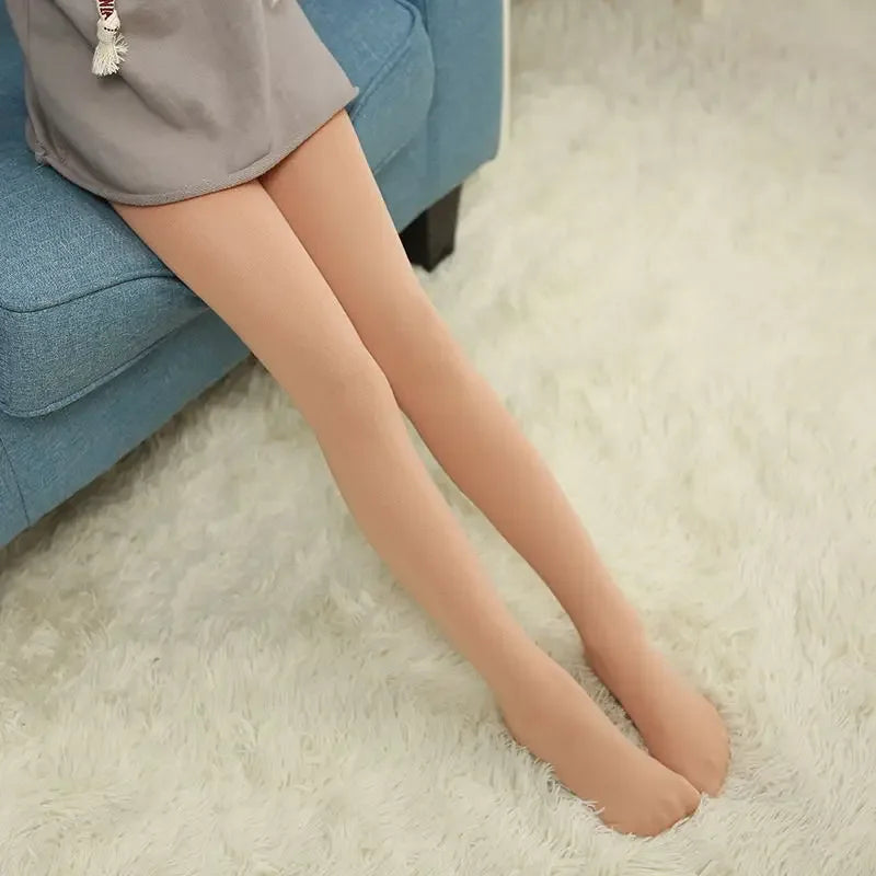 Warmelle Kinder Thermostrumpfhose | Mädchen Fleecegefütterte Winterstrumpfhose | Weicher Baumwollstoff | Gemütlich & Dehnbar | Geeignet für 2–12 Jahre