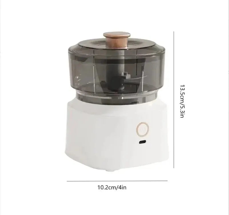 Chopina Mini-Hacker | Kabellos & USB-Ladung | Kompakt & Kraftvoll | Ideal Für Babynahrung, Nüsse & Kräuter | 350 ml Fassungsvermögen
