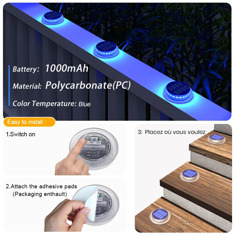 Lumora Außenlichter | Solar LED | Wetterfest & Stromlos | Für Garten & Treppe