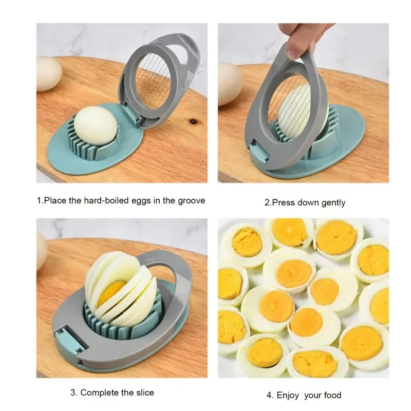 EggMaster | Eierschneider Edelstahl | Präzise & Ergonomisch | Einfaches Schneiden
