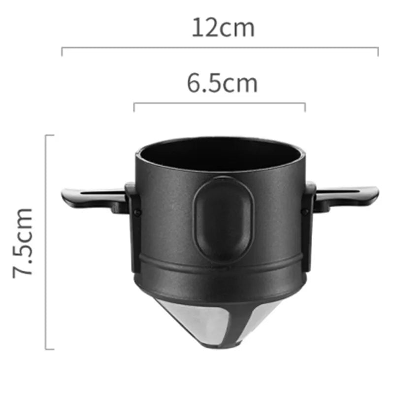 BrewCraft Filter | Edelstahlfilter | Wiederverwendbar & Kompakt | Für Kaffee & Tee