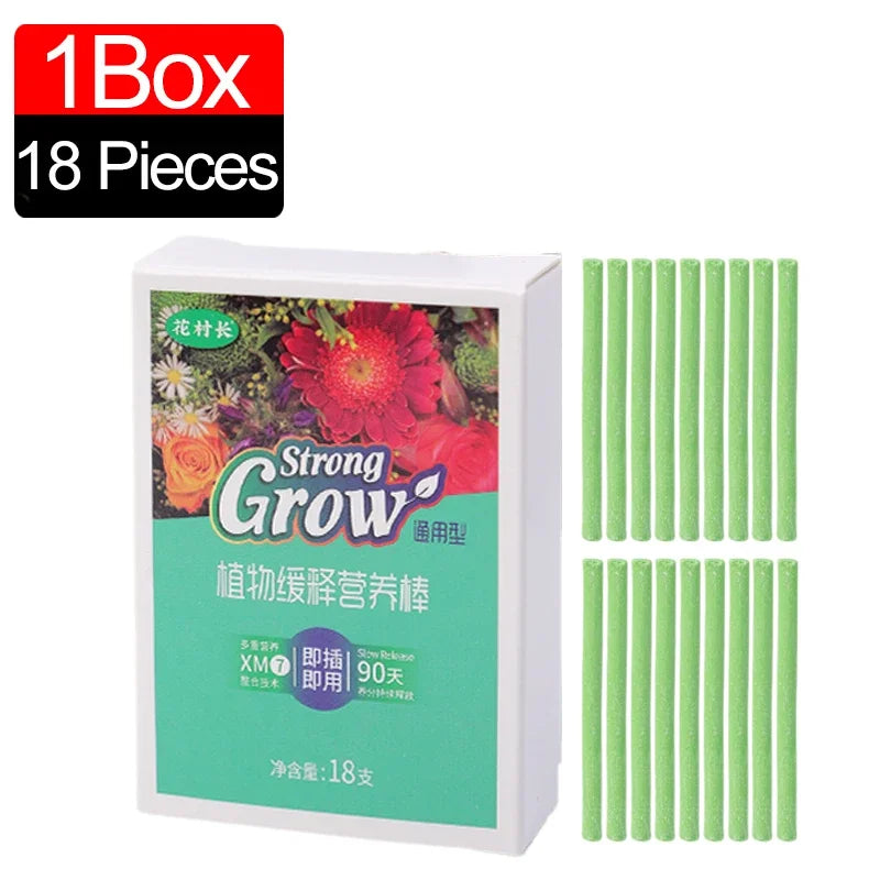 GrowLeaf Sticks | Pflanzendünger-Stäbchen | Einfach & Effektiv | Für Alle Pflanzenarten