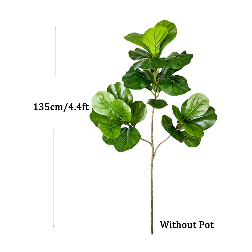 Floraviva Kunstpflanze Ficus | Naturgetreue Optik | 70–135 cm | Für Innen & Außen