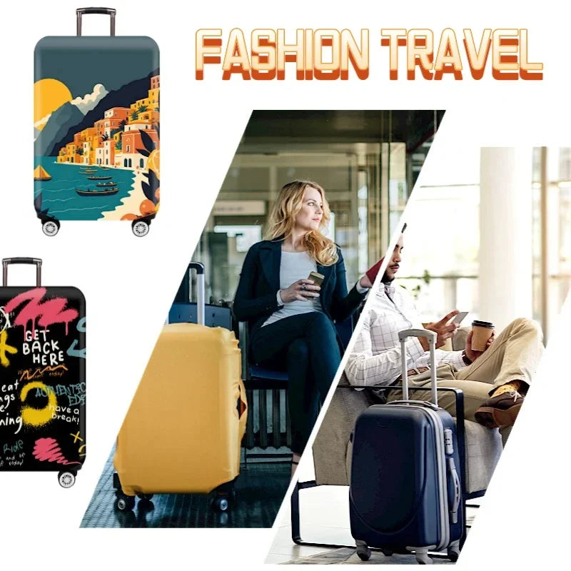 PackSafe FlexCover | Kofferhülle | Elastisches High-Tech-Gewebe | Stylische Tiermotive