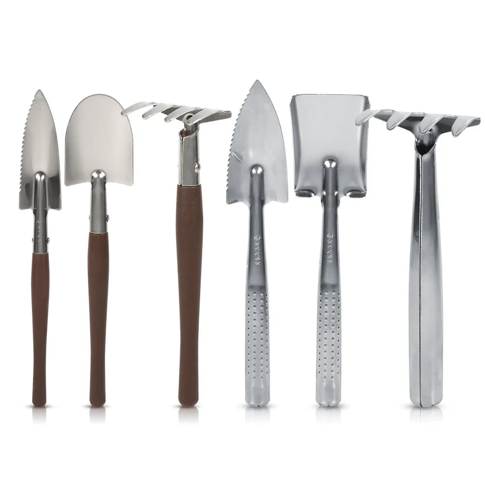 GreenThumb MiniGardener | 3-in-1 Garten Set | Für Kinder & Erwachsene | Edelstahl oder Kunststoff