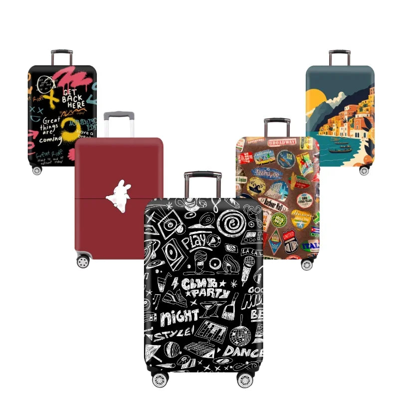 PackSafe FlexCover | Kofferhülle | Elastisches High-Tech-Gewebe | Stylische Tiermotive