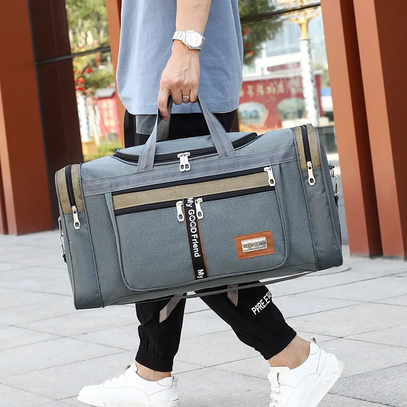 FlexPack | Reisetasche Herren | Vielseitig & Wasserabweisend | Faltbar & Leicht