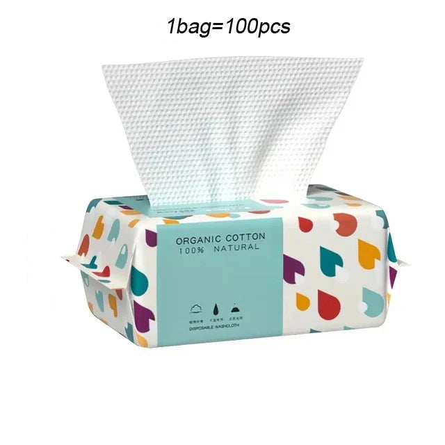 Purewiva Soft+ | Sanfte Gesichtstücher | 100% Baumwolle | Wiederverwendbar & Hygienisch