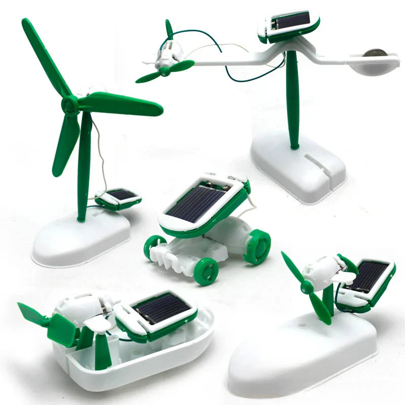 SolarBotix™ – 6-in-1 Solar-Roboterbausatz für Kinder