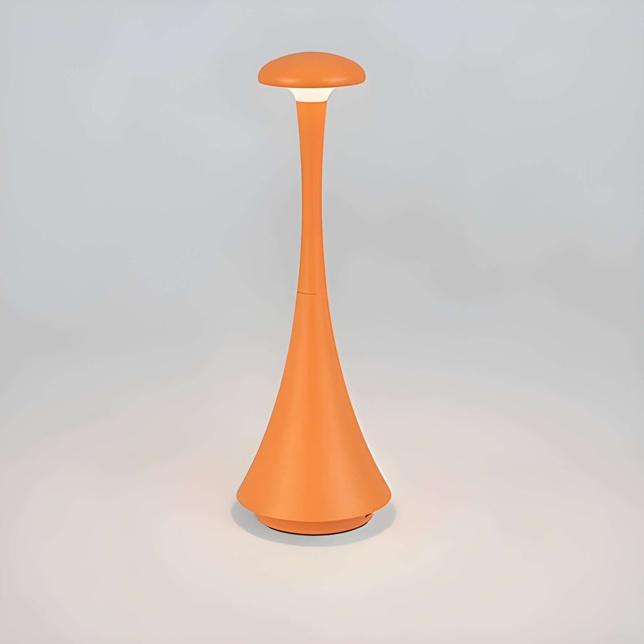Luminex LED Tischlampe | Kabellos & Wiederaufladbar | 3 Dimm-Stufen | Marmoroptik | Aluminiumgehäuse