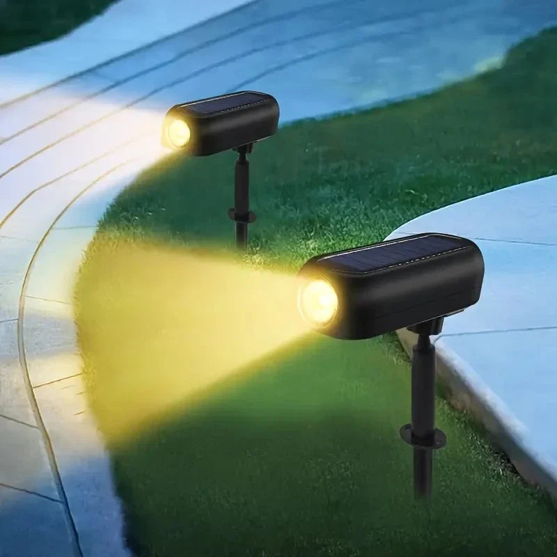LumoGlow | LED Solarstrahler | 2-in-1 Lichtmodus | IP65 Wasserdicht