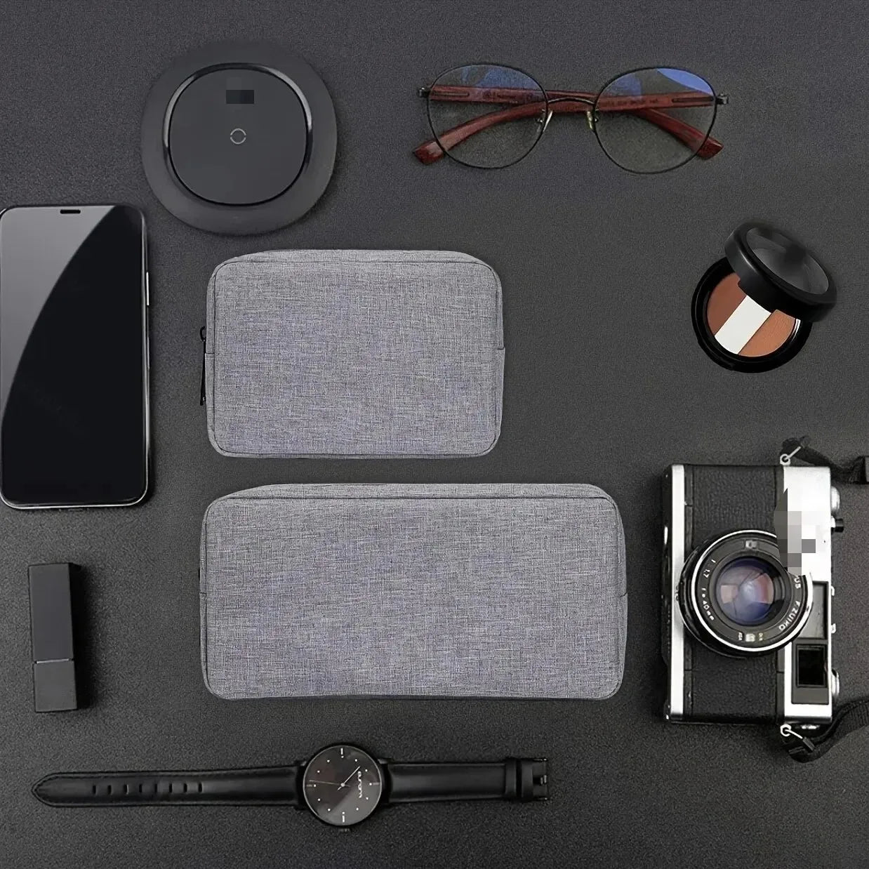 SmartStor | Kabel-Organizer Tasche | Kompakte Aufbewahrung für Technikzubehör | Robustes Design