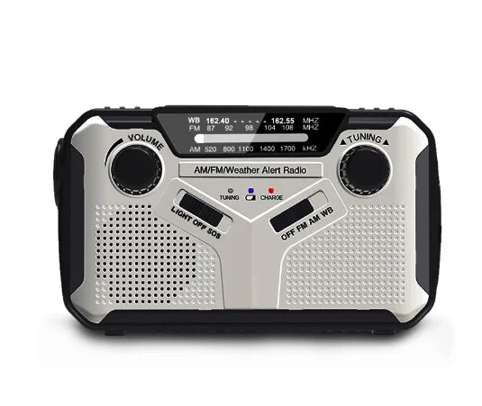 VigiloSafe | Notfallradio | Powerbank | LED-Taschenlampe | SOS-Alarm | Camping & Outdoor