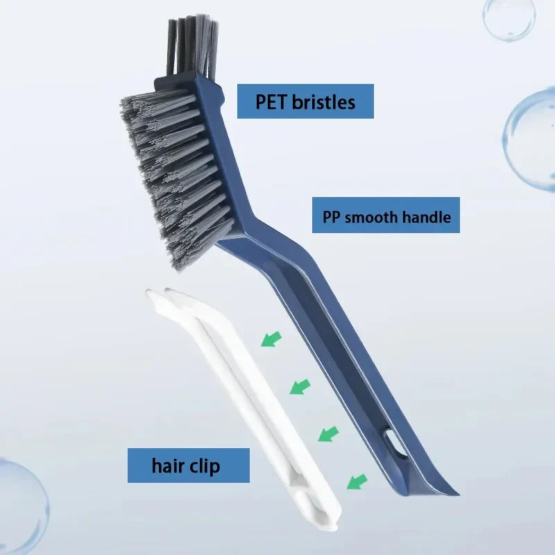 CleanEdge ProBrush | 2-in-1 Fugen- & Rillenbürste | Ergonomisch & Langlebig | Für Bad, Küche & Fensterrahmen