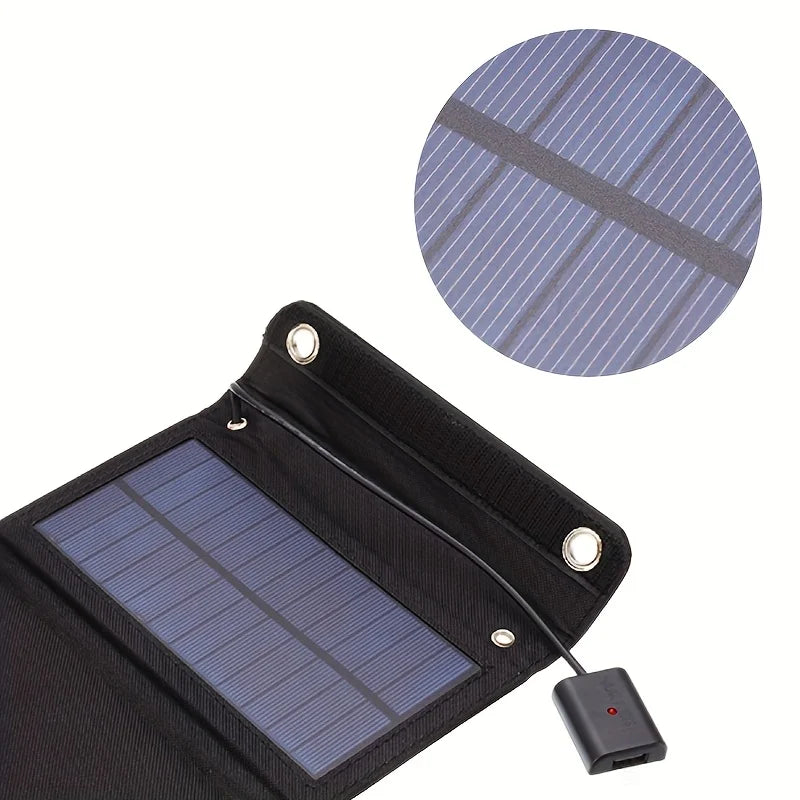 Solariq FoldPanel 30 | Faltbares Solarpanel | 30W USB | Wasserdicht & Mobil