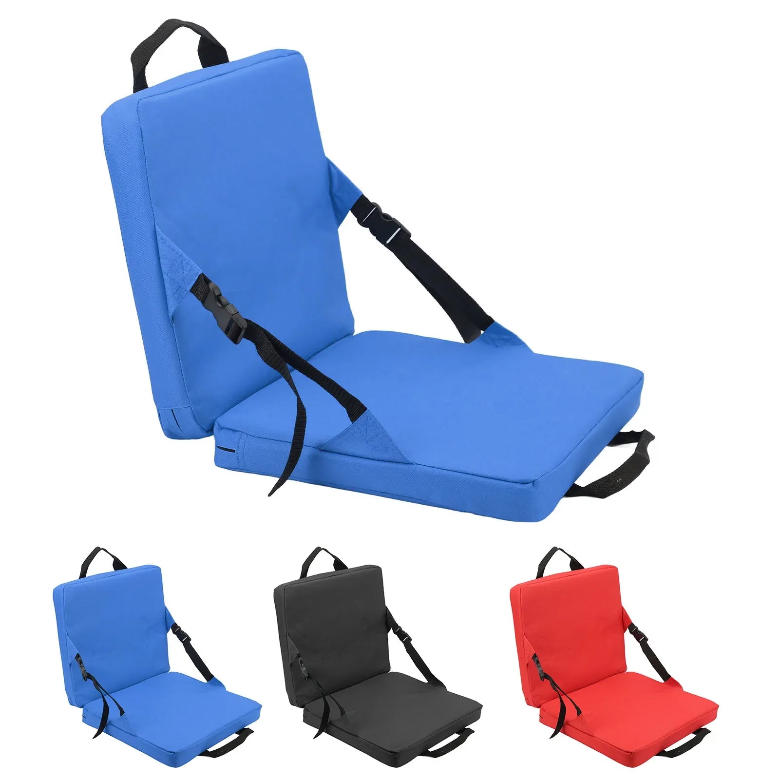 SITCOMFORT Outdoor-Klappstuhl | Weiche Polsterung | Kompakt & Mobil | Mit Aufbewahrungstasche