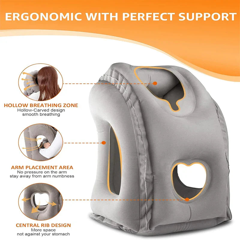 ComfortRest Travel Pillow | Ergonomisches Reisekissen für Nacken & Kopf | Kompakt und Leicht