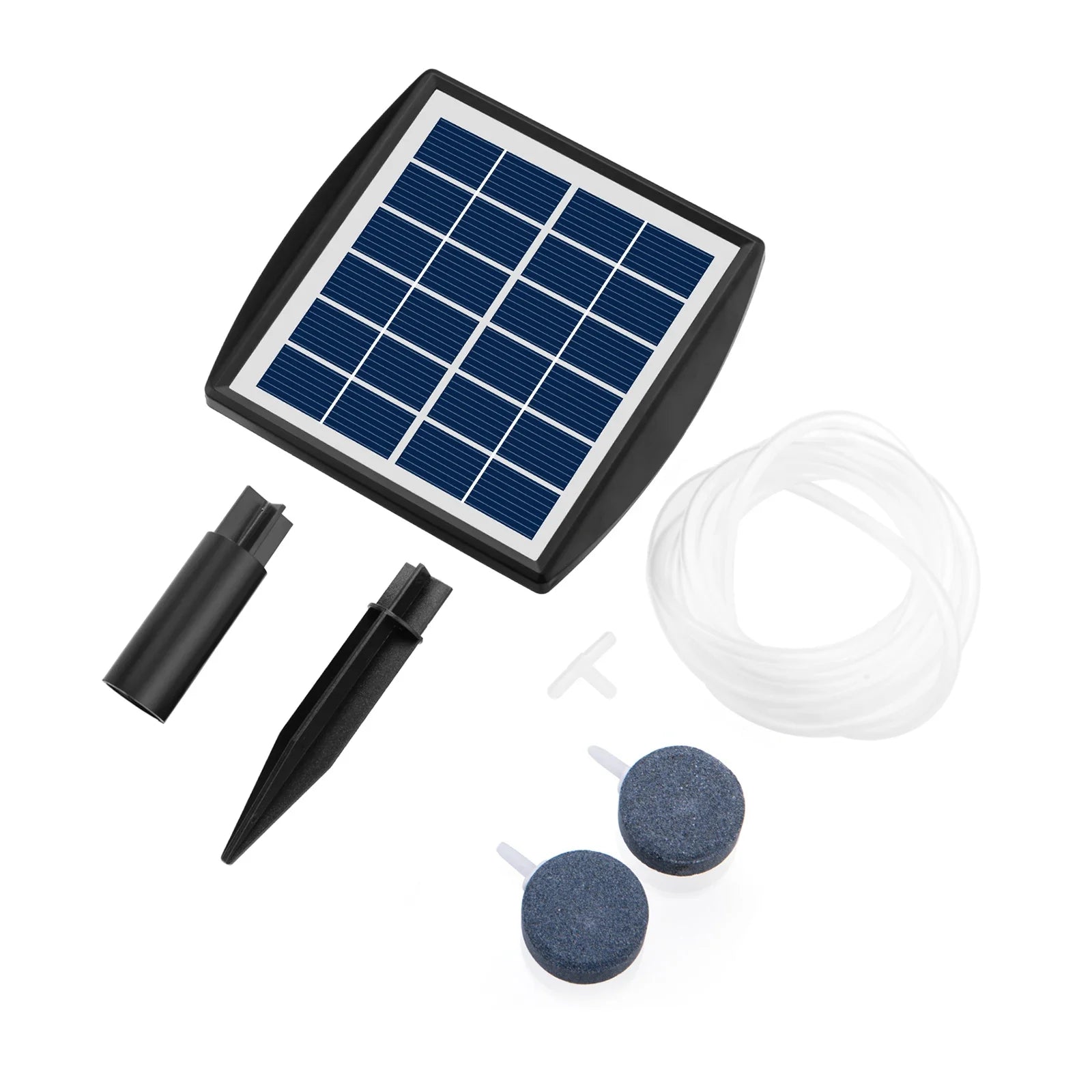OxyFlow | Solar-Sauerstoffpumpe | Umweltschonend & Flexibel | Für Teiche & Aquarien