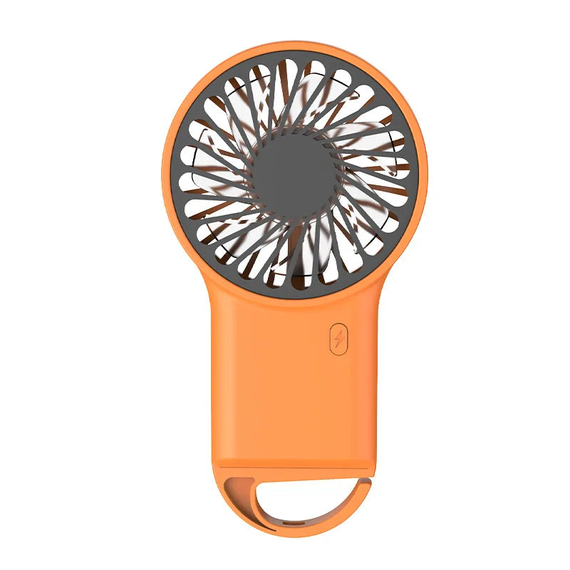 Airivio Mini Ventilator | Faltbar & USB-C | Leise & Tragbar | Mit Karabiner & Akku