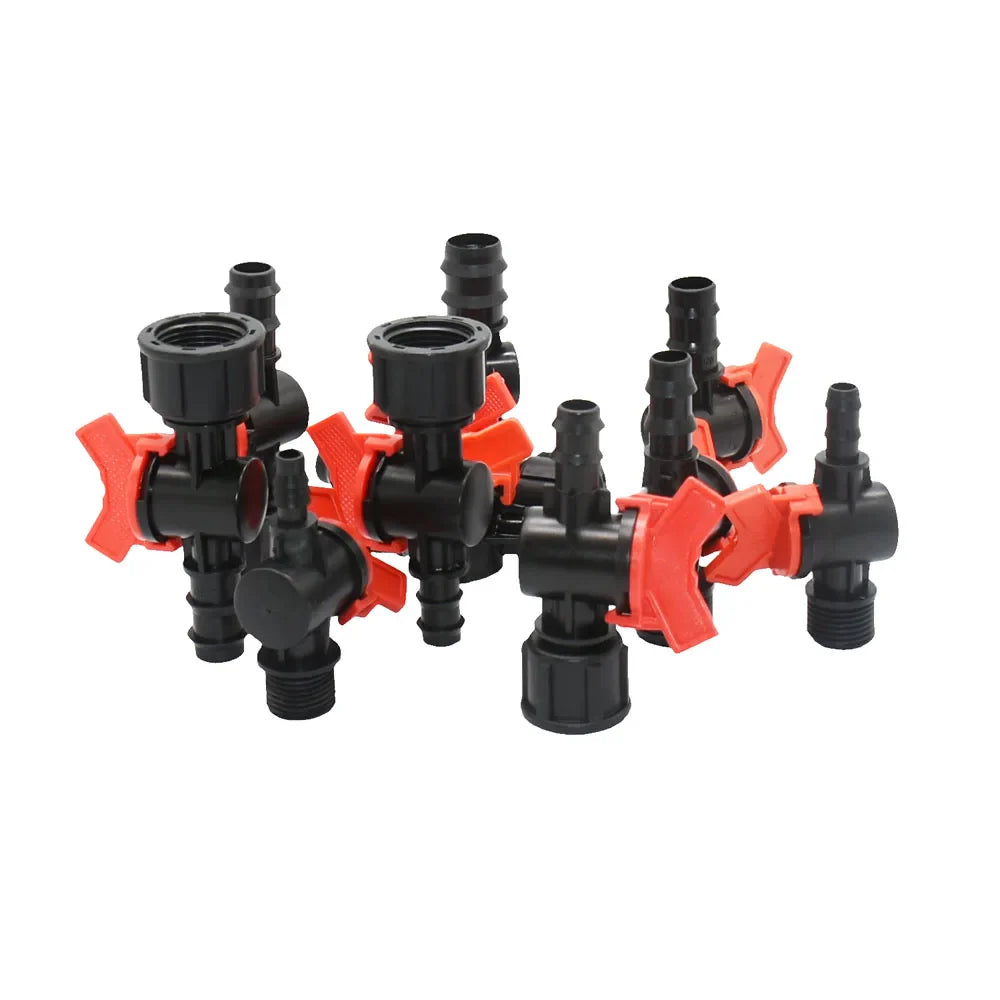 FlowLink Pro Bewässerungsanschluss | Robuste Kugelhahn | Verschiedene Anschlussgrößen